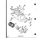 Amana D6794901/P6794901C blower parts (ebcc2400ma/p6752105c) (ebcc3600ma/p6752106c) (ebcc2400ma/p6752113c) (ebcc3600ma/p6752114c) (ebcc4800ma/p6752107c) (ebcc6000ma/p6752108c) diagram
