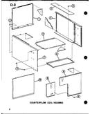 Counterflow coil housing (d67636-24/p67636-24c) (d67636-20/p67636-20c) (d67636-16/p67636-16c)