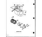 Amana EBCU6010MD/P6866502C blower parts (ebcu4810md/p6866501c) (ebcu6010md/p6866502c) diagram