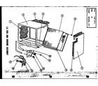 Amana LUH4/P53794-3C lu coil and housing assembly (luh3/p53794-2c) (luh4/p53794-3c) (luh5/p53794-4c) diagram