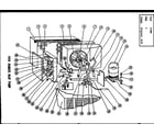 Amana HRH4-3A replacement parts diagram