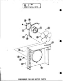 Condenser fan and motor parts
