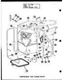 Compressor and tubing parts (crh4-1/p58372-27c) (crh4-1/p58372-41c) (crh4-3/p58372-29c) (crh4-3/p58372-42c) (crh5-1/p58372-28c) (crh5-1/p58372-43c) (crh5-3/p58372-30c) (crh5-3/p58372-44c)