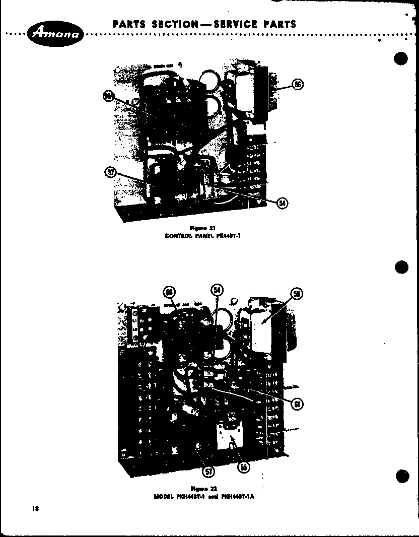 CONTROL PANEL (PK224-1) (PK224-1A) (PK336-1) (PKH224-1) (PKH336-1) (PKH336-1A) (PK448T-1) (PK560T-1) (PKH448T-1) (PKH448T-1A) (PKH560T-1)