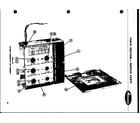 Amana PK448T-1 outside thermostat box assembly (axpk200-1a) (axpk205-1a) (axpk210-1a) (axpk215-1a) (axpk300-1) (axpk305-1) (axpk310-1) (axpk315-1) (axpk320-1) (axpk400-1) (axpk405-1) (axpk410-1) (axpk415-1) diagram
