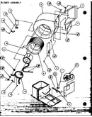 Blower assembly (spco42001a/p9999105c) (spco42003a/p9999106c) (spco48001a/p9999107c) (spco48003a/p9999108c) (spco60001a/p9999109c) (spco60003a/p9999110c)