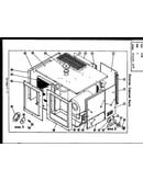 Exterior cabinet parts