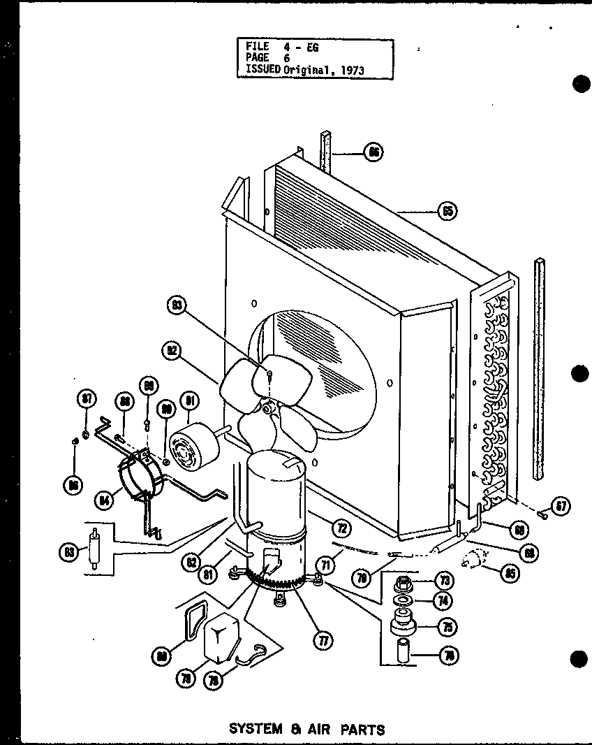 SYSTEM & AIR PARTS (EG2,12-1/P54688-7C) (EG2.5,12-1/P54688-6C) (EG3,12-1/P54688-5C)