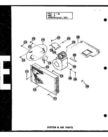 System & air parts (eg2,12-1/p54688-7c) (eg2.5,12-1/p54688-6c) (eg3,12-1/p54688-5c)