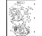 Amana EG5,12-1/P54629-34C cabinet & chassis parts (eg2,12-1/p54688-8c) (eg2.5,12-1/p54688-9c) (eg2.5,12-1k/p54688-11c) (eg3,12-1/p54688-10c) diagram