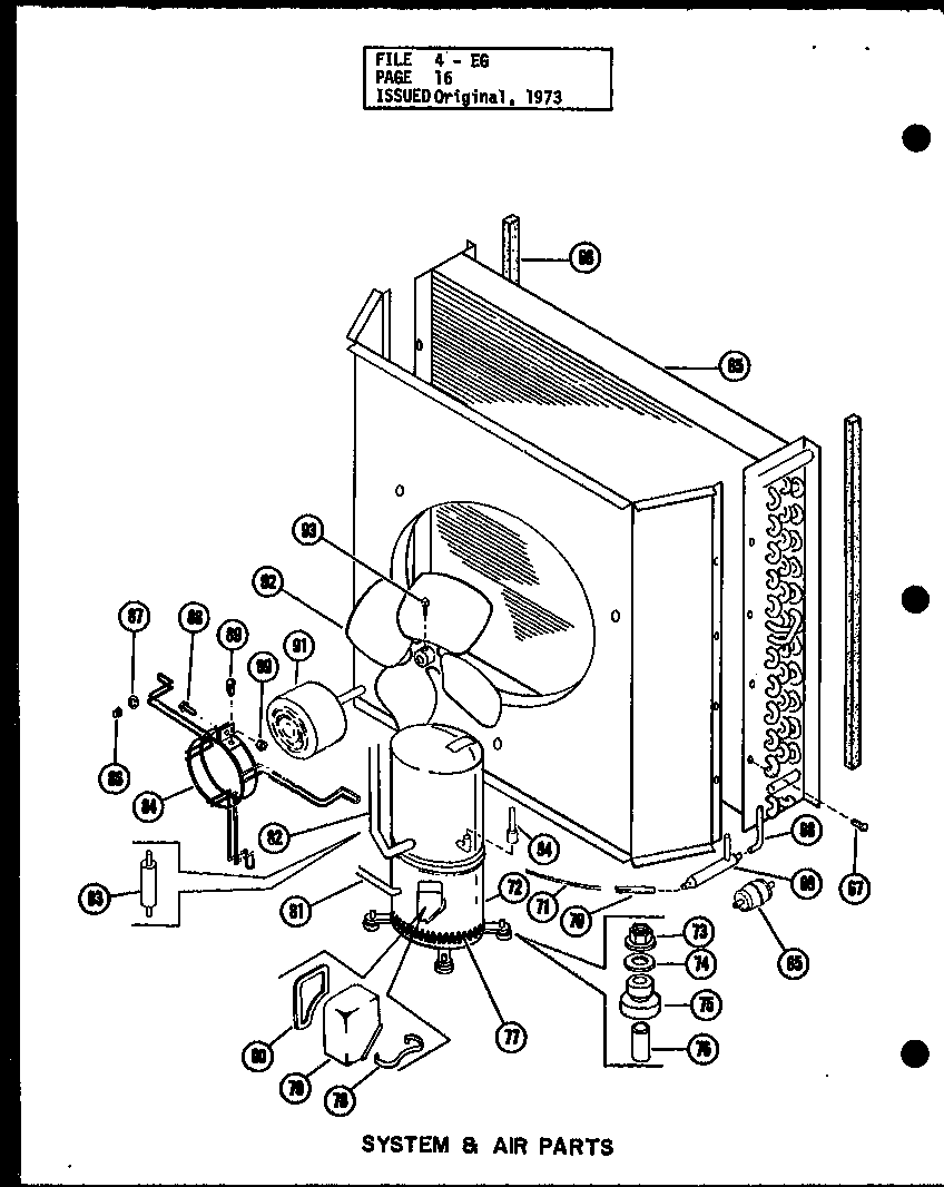 SYSTEM & AIR PARTS (EG2,12-1/P54688-8C) (EG2.5,12-1/P54688-9C) (EG2.5,12-1K/P54688-11C) (EG3,12-1/P54688-10C)