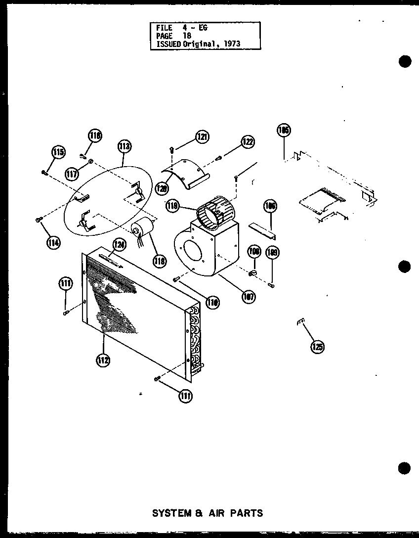 SYSTEM & AIR PARTS (EG2,12-1/P54688-8C) (EG2.5,12-1/P54688-9C) (EG2.5,12-1K/P54688-11C) (EG3,12-1/P54688-10C)