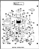 Heating system parts (eg2,12-1/p54688-8c) (eg2.5,12-1/p54688-9c) (eg2.5,12-1k/p54688-11c) (eg3,12-1/p54688-10c)