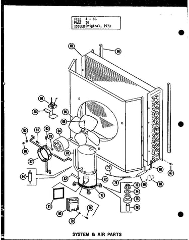 System & air parts (eg3.5,12-1/p54629-31c) (eg4,12-1/p54629-32c) (eg4,12-3/p54629-33c) (eg5,12-1/p54629-34c) (eg5,12-3/p54629-35c)