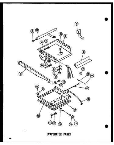 Evaporator parts