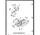 Amana EIM5-H-P60119-2W machine compartment parts diagram