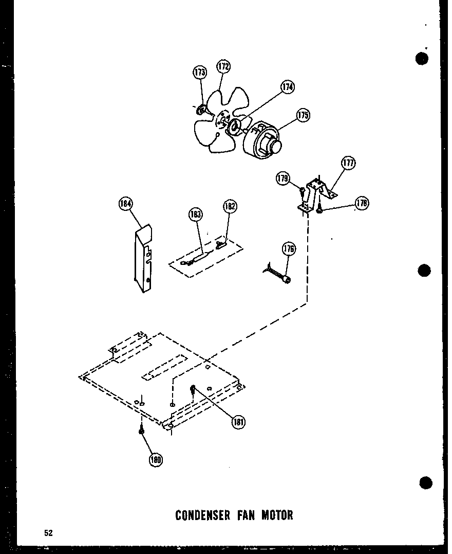 Condenser fan motor