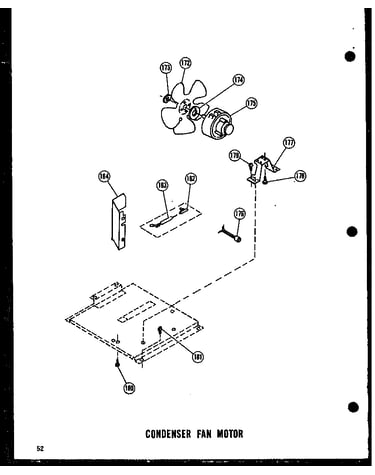 Condenser fan motor