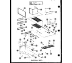 Amana EFS-0919-1A/P96220-15F electric parts (efl-20105-1a/p96224-9f) (efl-20122-1a/p96224-11f) diagram