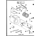 Amana EFL-20105-1A/P96224-9F blower parts (efl-20105-1a/p96224-9f) (efl-20122-1a/p96224-11f) diagram