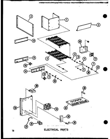 Electrical parts (efl-2070-1a/p96224-27f) (efl-2087-1a/p96224-28f) (efl-20105-1a/p96224-29f) (efl-20122-1a/p96224-30f)