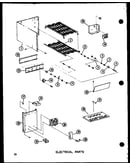 Electrical parts (efs-1436-1a/p96450-1f) (efs-1453-1a/p96450-2f) (efs-1470-1a/p96450-3f) (efs-1487-1a/p96450-4f)