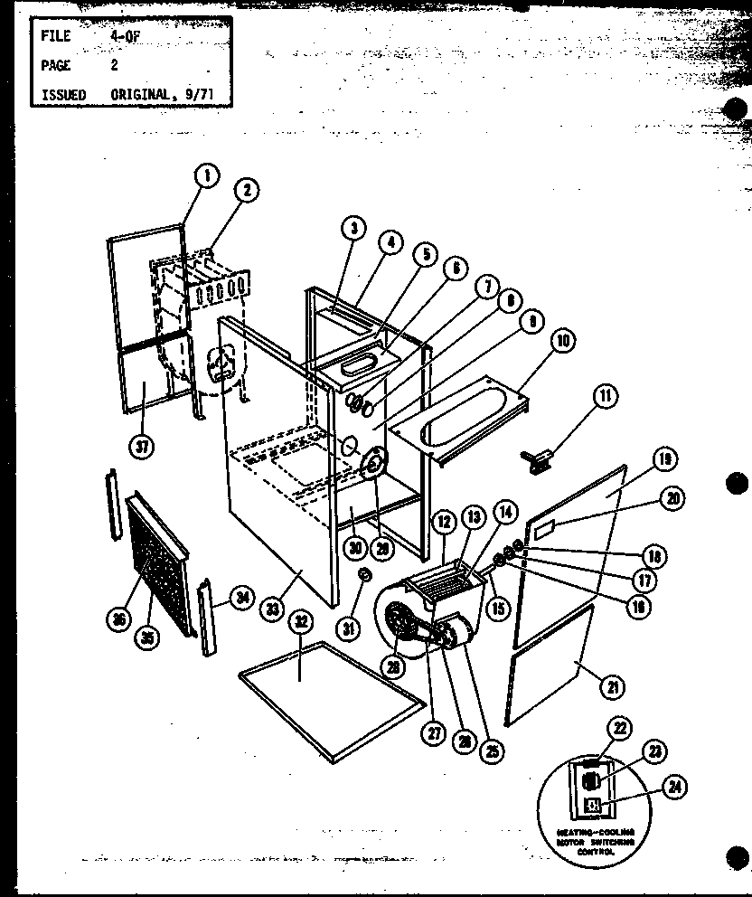 OIL HIGHBOY FURNACE (OH-85/P96236-1F) (OH-85-3/P96236-2F) (OH-100/P96236-3F) (OH-100-3/P96236-4F) (OH-125/P96236-5F) (OH-125-3/P96236-6F)