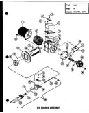 Oil burner assembly (os-100/p96237-1f) (os-100-3/p96237-2f) (os-125/p96237-3f) (os-125-4/p96237-4f)