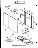 Cabinet and control parts (ol-100/p96289-1f) (ol-100-3/p96289-2f) (ol-125/p96289-3f) (ol-125-3/p96289-4f) (ol-150/p96289-5f) (ol-150-4/p96289-6f) (ol-200/p96318-1f) (ol-250/p96318-2f)