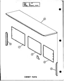 Cabinet parts (os-85-3/p96291-5f) (os-100/p96291-1f) (os-100-3/p96291-2f) (os-125/p96291-3f) (os-125-4/p96291-4f) (os-150/p96317-1f) (os-200/p96317-2f) (os-250/p96317-3f) (os-335/p96317-4f)