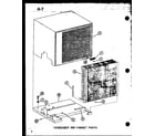 Amana D55338-20/P55338-20C condenser and cabinet parts (cr1.5-1/p67850-1c) (cr2-1/p67850-2c) (cr2-1/p67850-3c) (cr2.5-1/p67850-4c) (cr2.5-1/p67850-5c) (cr3-1/p67850-6c) diagram
