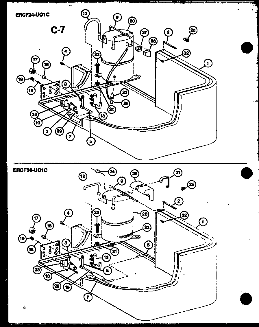 Condenser coil assembly