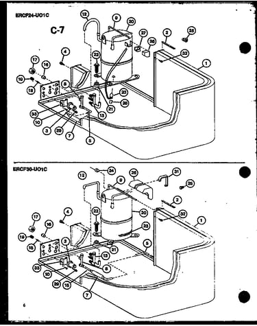 Condenser coil assembly