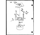 Amana ERCF30-U01C/P67471-21C motor  mount diagram