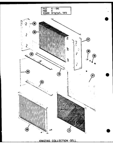 Ionizingcollection cell