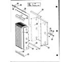 Amana EAC2/P94584-1F jacket-section and base diagram