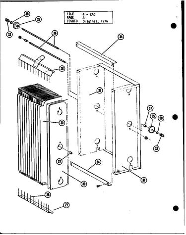 Jacket-section and base