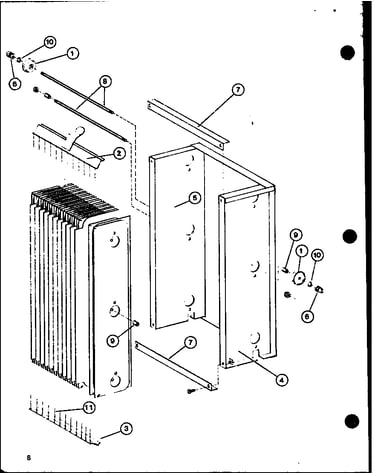 Jacket-section and base