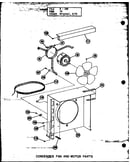 Condenser fan and motor parts
