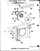Condenser fan and motor parts (cr1.5-1/p58094-17c) (cr1.5-1/p55056-1c) (cr2-1/p58094-18c) (cr2-1/p55056-2c) (cr2.5-1/p58094-19c) (cr2.5-1/p58094-20c) (cr2.5-1/p55056-3c) (cr2.5-1/p55056-5c) (cr3-1/p58094-15c) (cr3-1/p58094-23c) (cr3-1/p55056-4c)