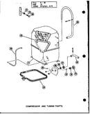 Compressor and tubing parts (cr3.5-1j/p58372-17c) (cr3.5-1k/p58372-22c) (cr3.5-1k/p58372-36c) (cr4-1/p58372-23c) (cr4-1/p58372-37c) (cr4-3/p58372-25c) (cr4-3/p58372-38c) (cr5-1/p58372-24c) (cr5-1/p58372-35c) (cr5-1/p58372-39c) (cr5-3/p58372-26c) (cr5-3/p5