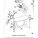 Amana CR4-1/P58372-23C condenser fan and motor parts (cr3.5-1j/p58372-17c) (cr3.5-1k/p58372-22c) (cr3.5-1k/p58372-36c) (cr4-1/p58372-23c) (cr4-1/p58372-37c) (cr4-3/p58372-25c) (cr4-3/p58372-38c) (cr5-1/p58372-24c) (cr5-1/p58372-35c) (cr5-1/p58372-39c) (cr5-3/p58372-26c) (cr5-3 diagram