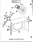 Condenser fan and motor parts (cr3.5-1j/p58372-17c) (cr3.5-1k/p58372-22c) (cr3.5-1k/p58372-36c) (cr4-1/p58372-23c) (cr4-1/p58372-37c) (cr4-3/p58372-25c) (cr4-3/p58372-38c) (cr5-1/p58372-24c) (cr5-1/p58372-35c) (cr5-1/p58372-39c) (cr5-3/p58372-26c) (cr5-3