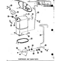 Amana CR4-1/P55201-7C compressor and tubing parts (cr1.5-1/p55200-1c) (cr2-1/p55200-7c) (cr2.5-1/p55200-8c) (cr2.5-1/p55200-3c) (cr3-1/p55200-4c) diagram