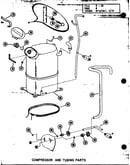 Compressor and tubing parts (cr1.5-1/p55200-1c) (cr2-1/p55200-7c) (cr2.5-1/p55200-8c) (cr2.5-1/p55200-3c) (cr3-1/p55200-4c)