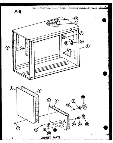Cabinets parts
