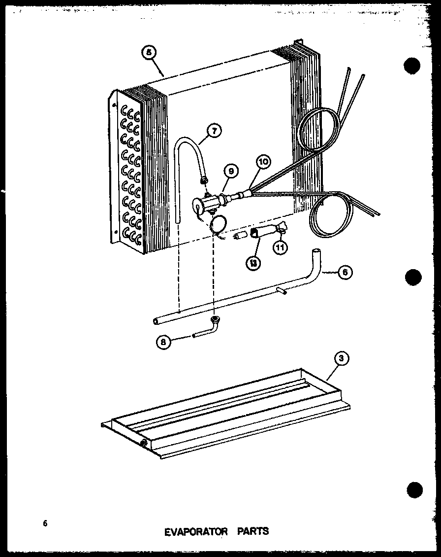 Evaporator parts