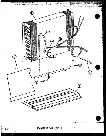 Evaporator parts