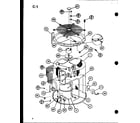 Amana ARCF36U01A/P6932704C preform coil assembly diagram