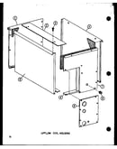Upflow coil housing (d67635-28/p67635-28c) (d67635-24/p67635-24c) (d67635-20/p67635-20c) (d67635-16/p67635-16c)